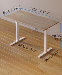Electric standing desk