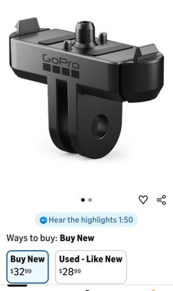 GoPro Black 13 Quick Release Mount