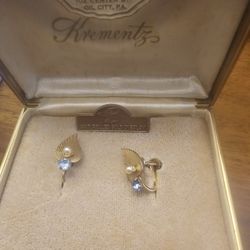 Krementz Earrings 