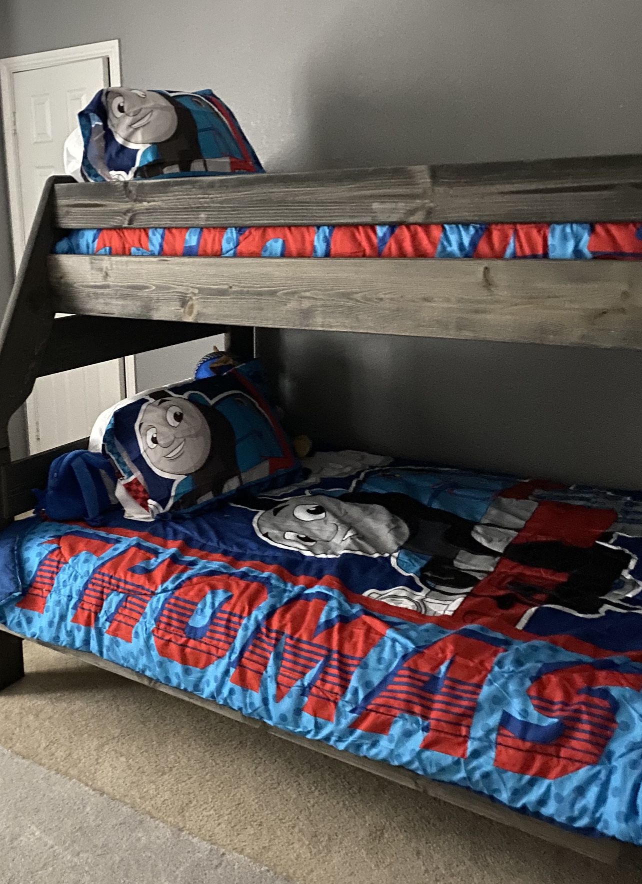 1 Twin Size Thomas The Train Comforters W/sheets
