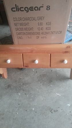 Small shelf w/ drawers