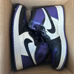 Jordan 1 Court Purple 