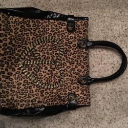 Betsey Johnson Cheetah Print Tote Bag