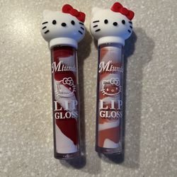 2 Pc Hello Kitty Lipgloss