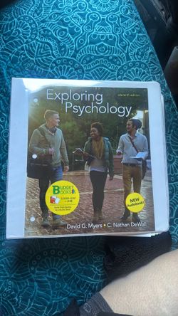 Exploring Psychology 11th edition