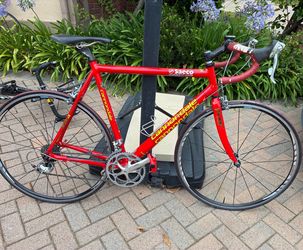 vintage Cannondale Saeco CAAD4 road bike with Ultegra