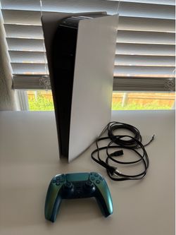 PS5 Digital Version with controller