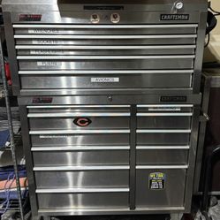 Craftsman 42” Stainless Steel Tool Chest
