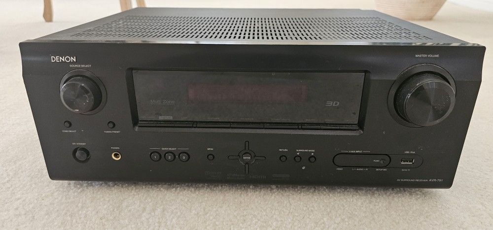 Denon AVR-791 7.1 Channel Home Theater Receiver