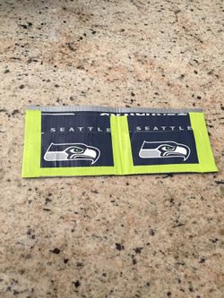Seahawks duck tape wallets