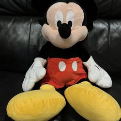 MICKEY MOUSE STUFFED ANIMAL FROM DISNEYLAND 23” Large Great Quality