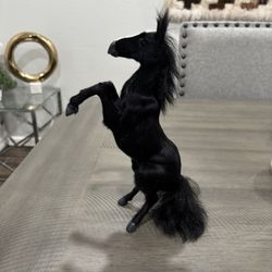 Handmade Figurine Black Horse 