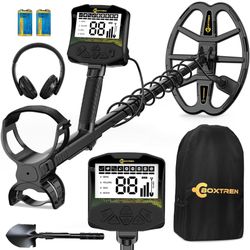 Brand New In Box Unopened   Metal Detector, Professional Metal Detector for Adults With High Accuracy 12.8" IP68 Waterproof Search Coil, Advanced DSP 