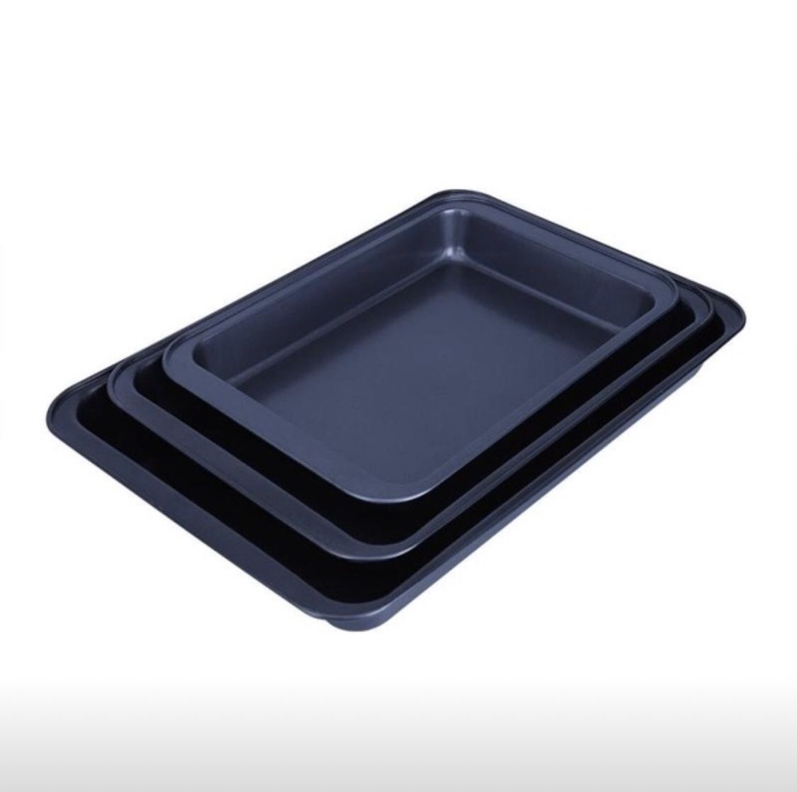 Nonstick baking tray set