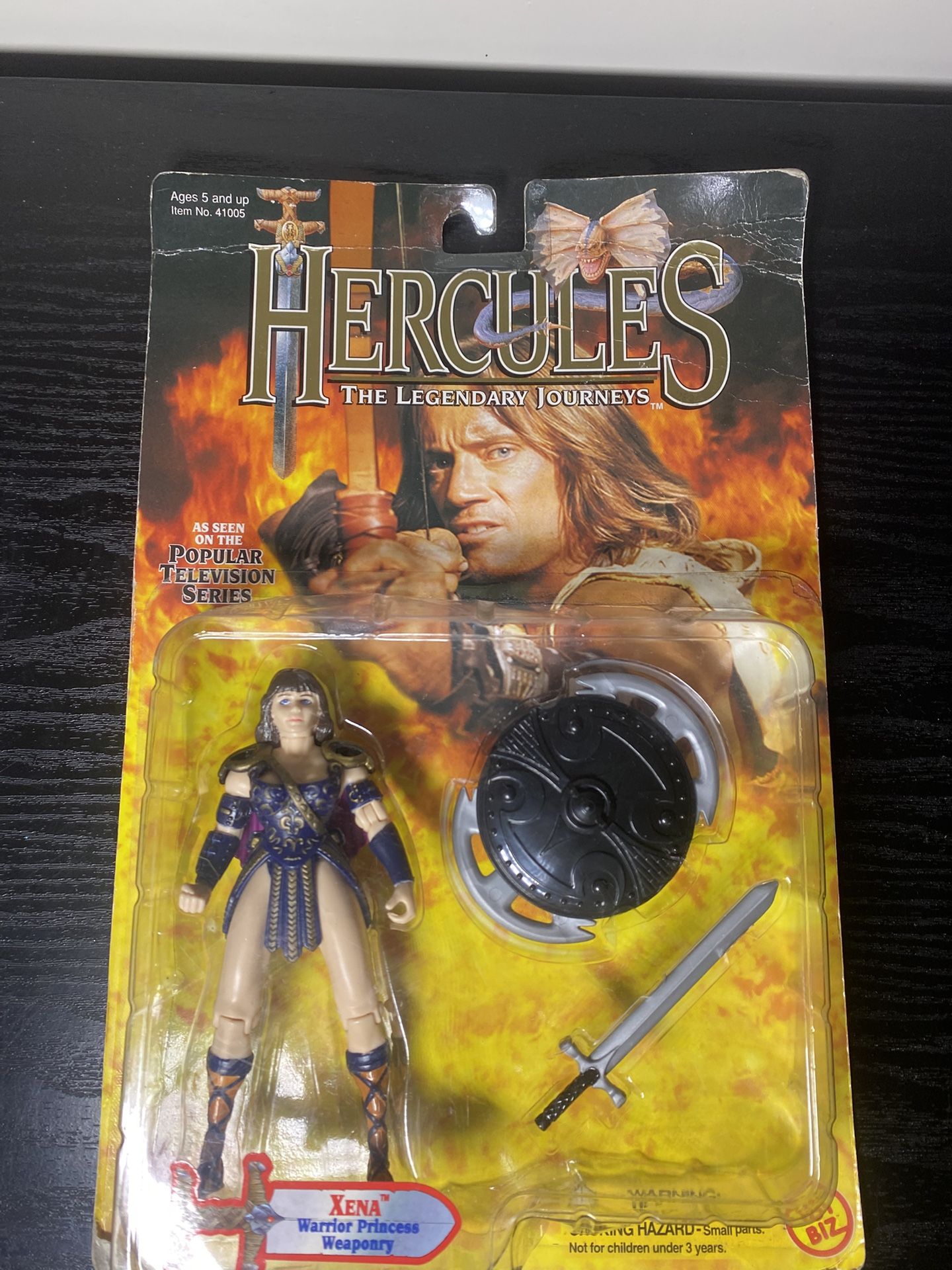 Hercules Xena Warrior Princess Weaponry ToyBiz Action Figure 1995