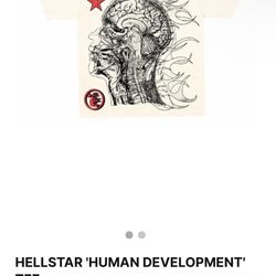 HELLSTAR 'HUMAN DEVELOPMENT' TEE 
