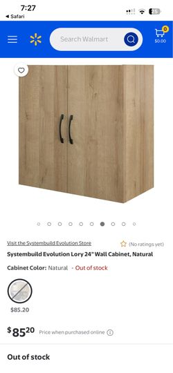 24” Wall Cabinet