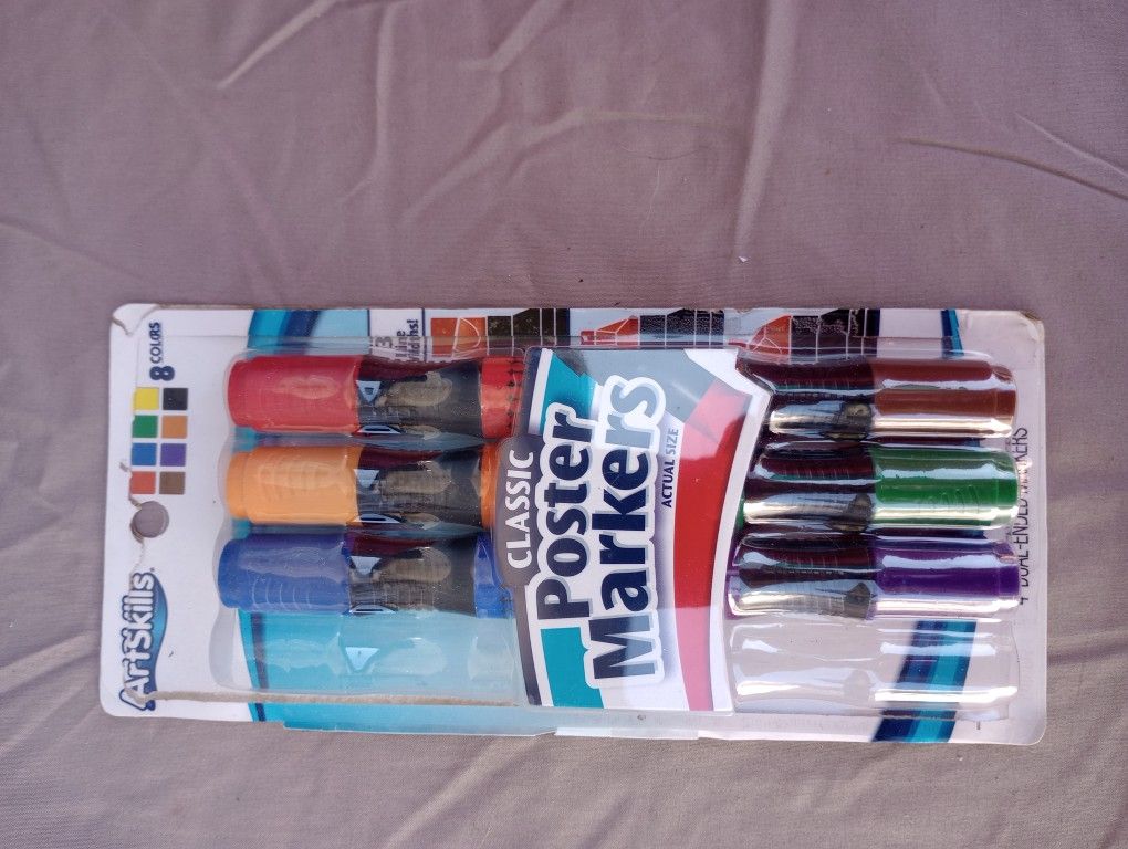Poster Markers set of 3