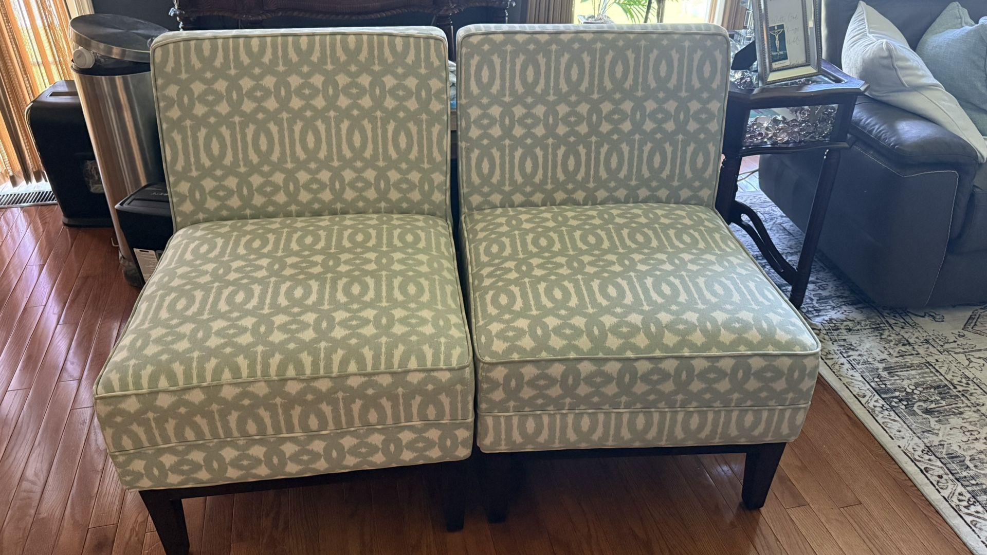 Pair of Accent Slipper Chairs
