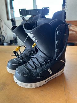 Burton  Snowboard Boots Black Lace-Up (Size 10.5)
