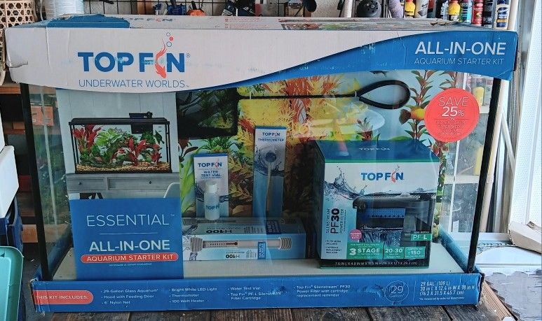 Top Fin 29 Aquarium