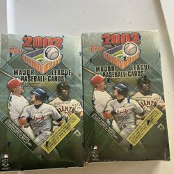 2002 Topps Mlb Opening Day Boxes