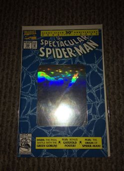 The spectacular spider-man #189 halo graphic