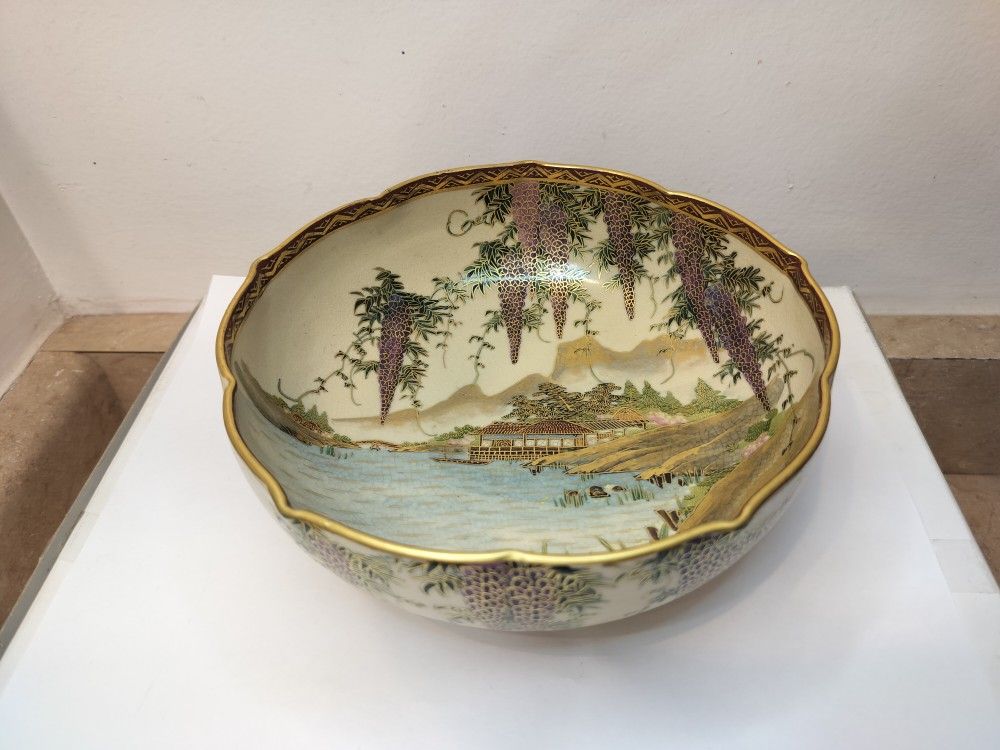 Imperial Satsuma Pottery Bowl, Japan