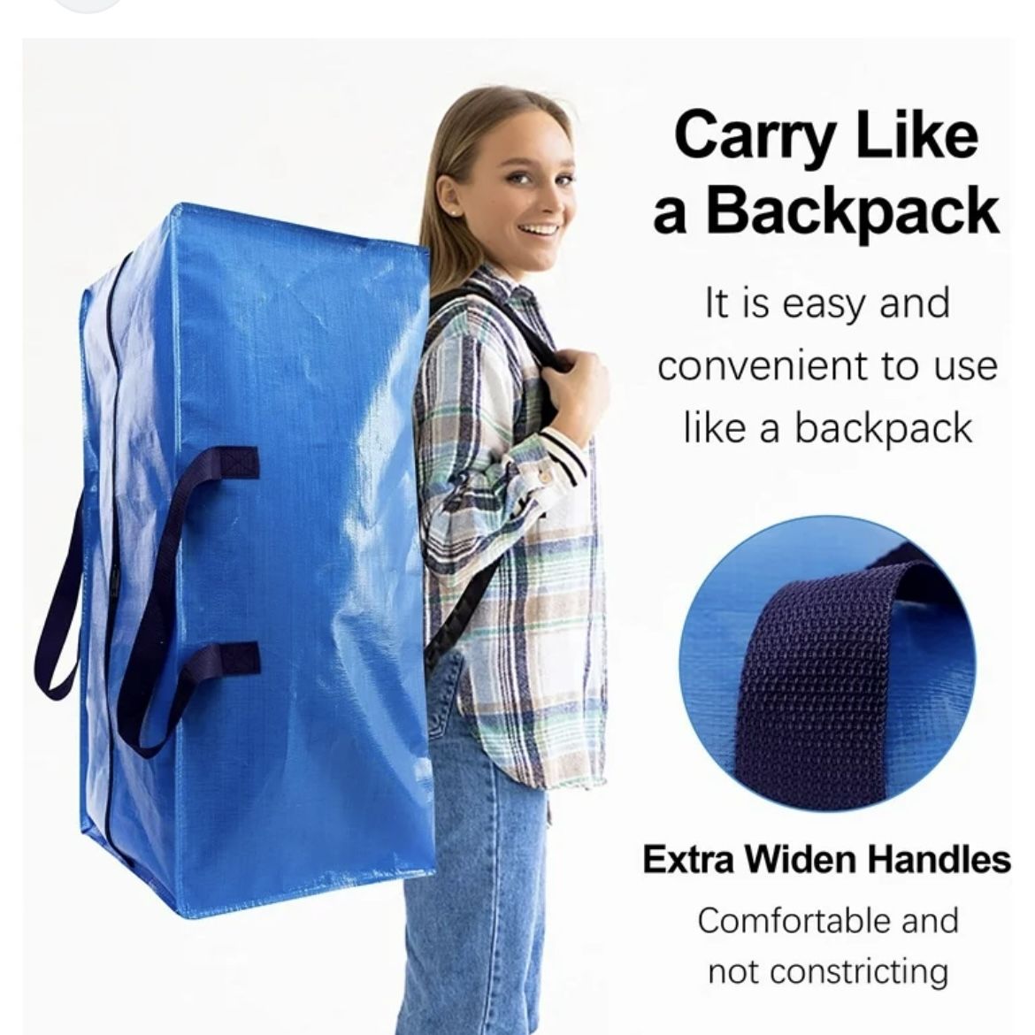 Hyper Tough Heavy Duty Moving/Packing Box And Bag $5