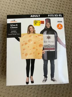 Brand new wine and cheese costumes