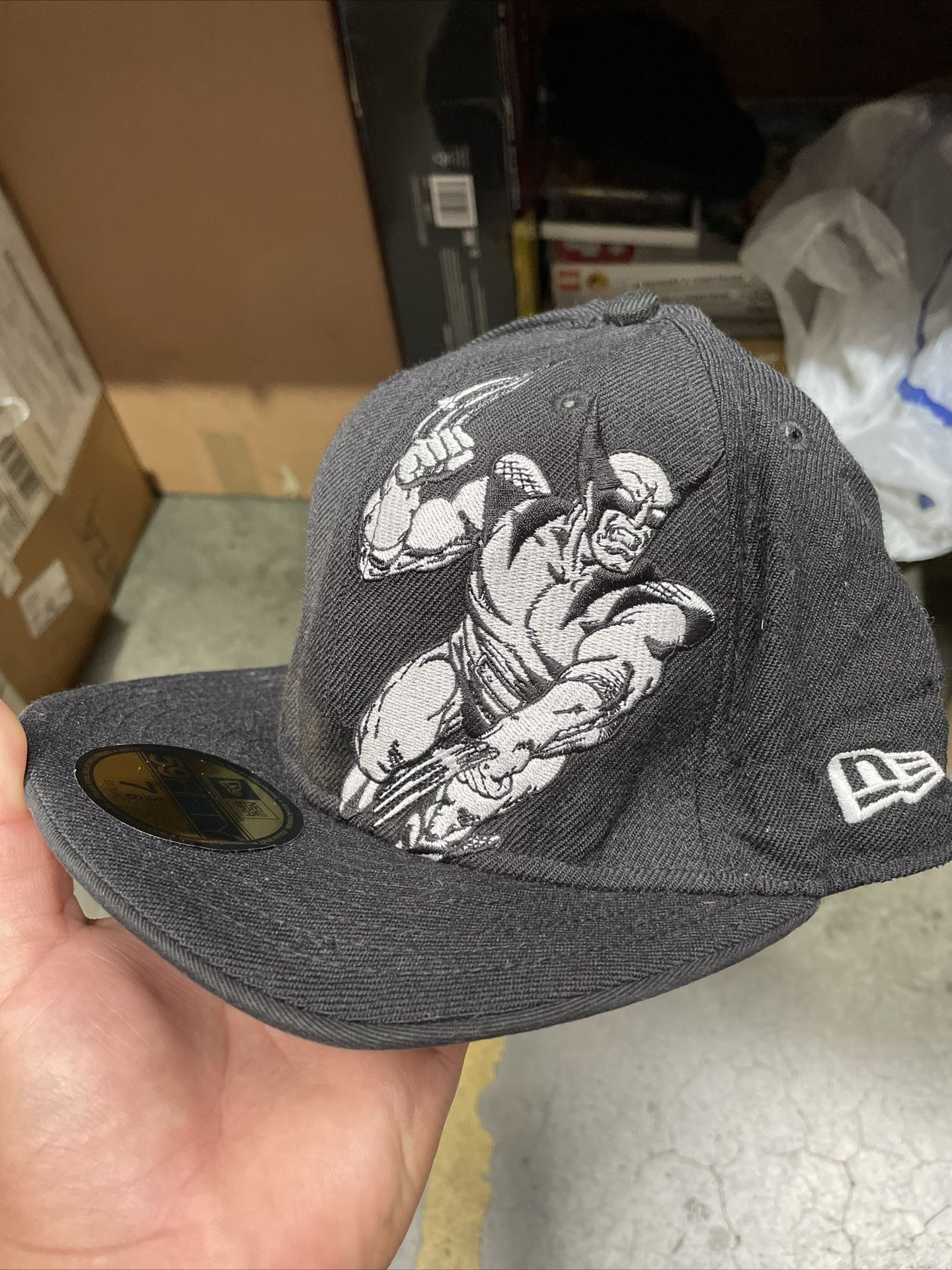 Marvel Wolverine New Era Hat Cap Fitted 7 3/8 Extremely Rare 2009