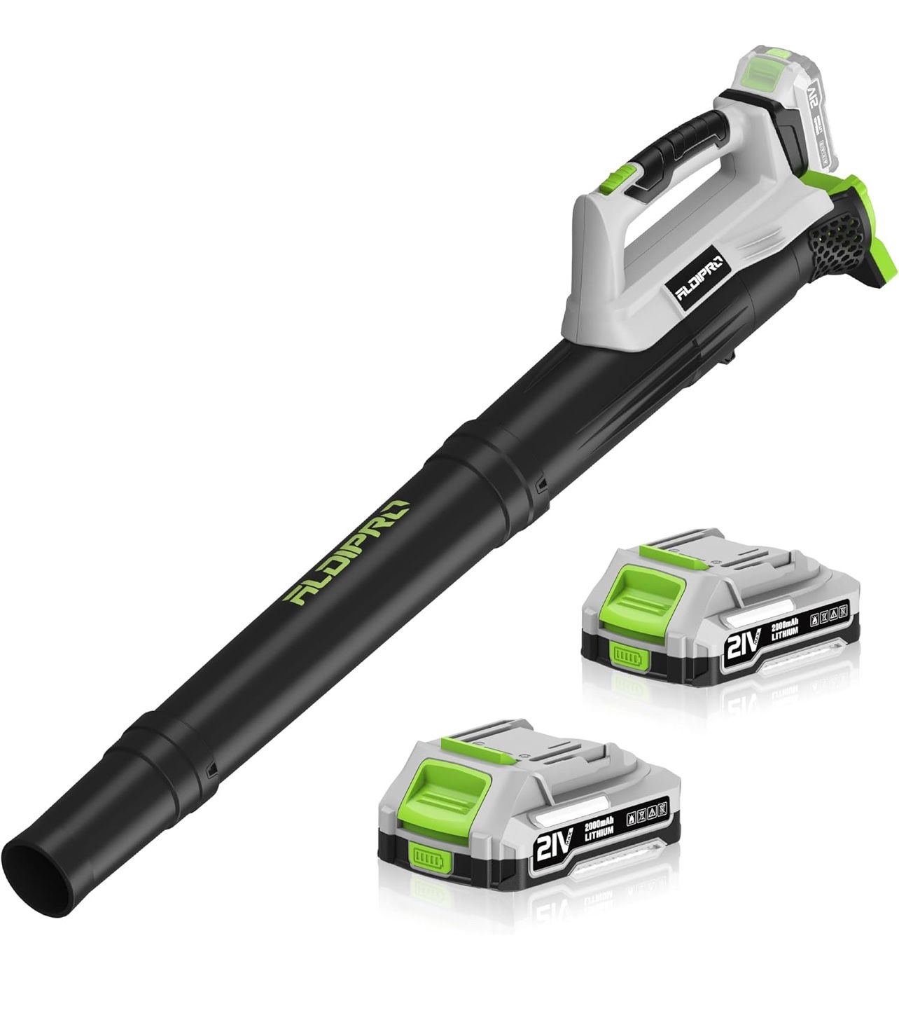 New Cordless Leaf Blower With Batteries And Charger