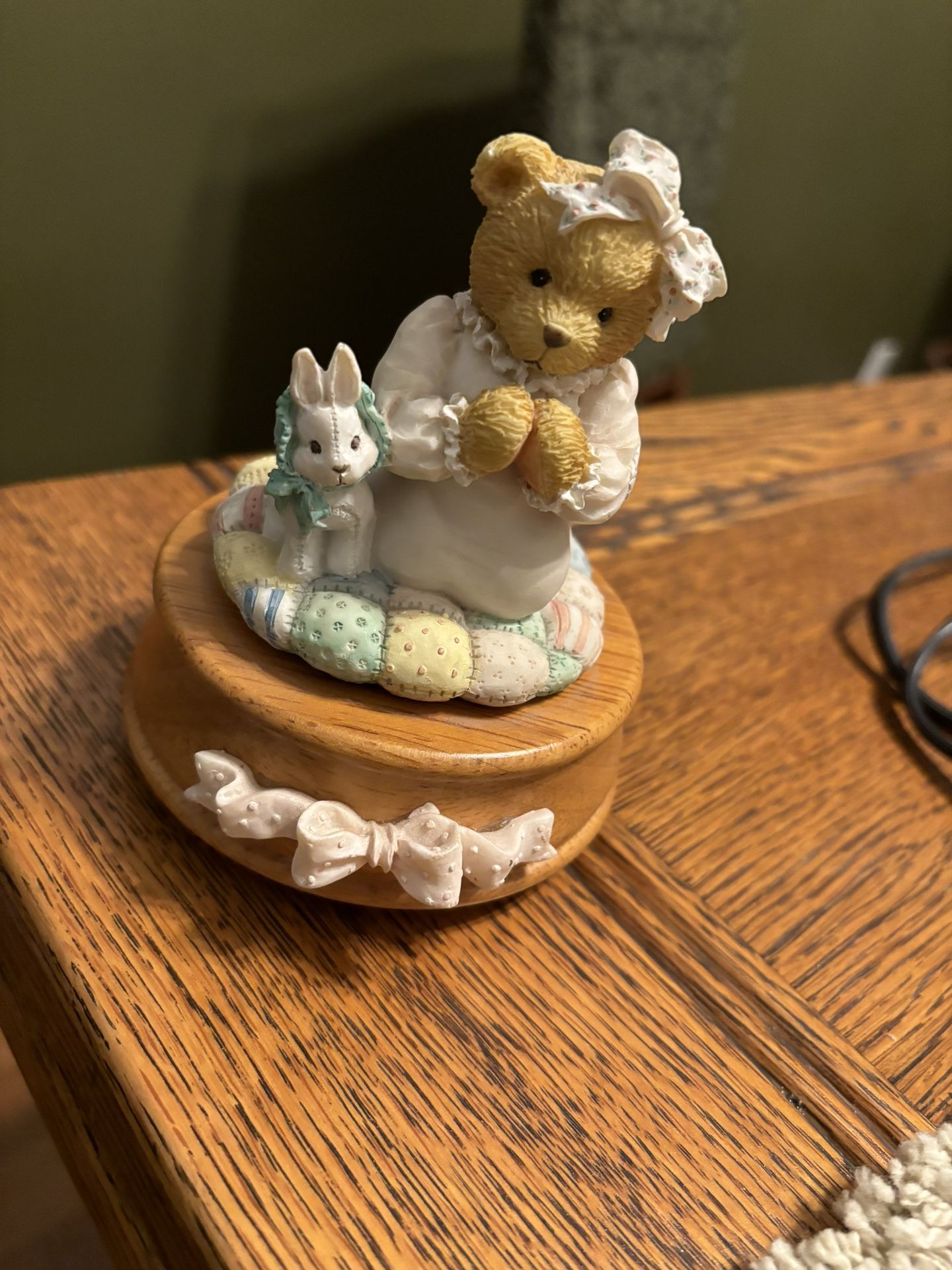 Cherished teddies girl Praying. 