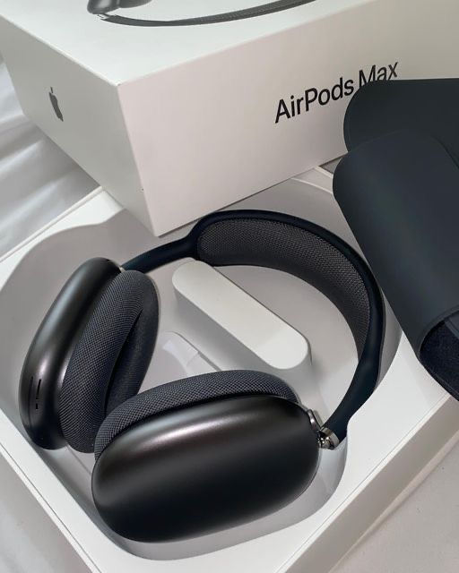 Apple AirPods Max Midnight Black ( USB C Charging) MWW43AM/A A3184 W/Smart Case