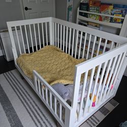 Used Marley Crib 3 in 1 From Wayfair Convertible.