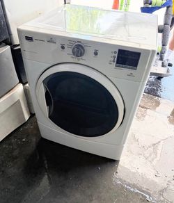 Maytag front load Electric Dryer, drying machine,  Clean, tested and ready to go. You may test at my location.
60 day warranty on all appliances. (If 