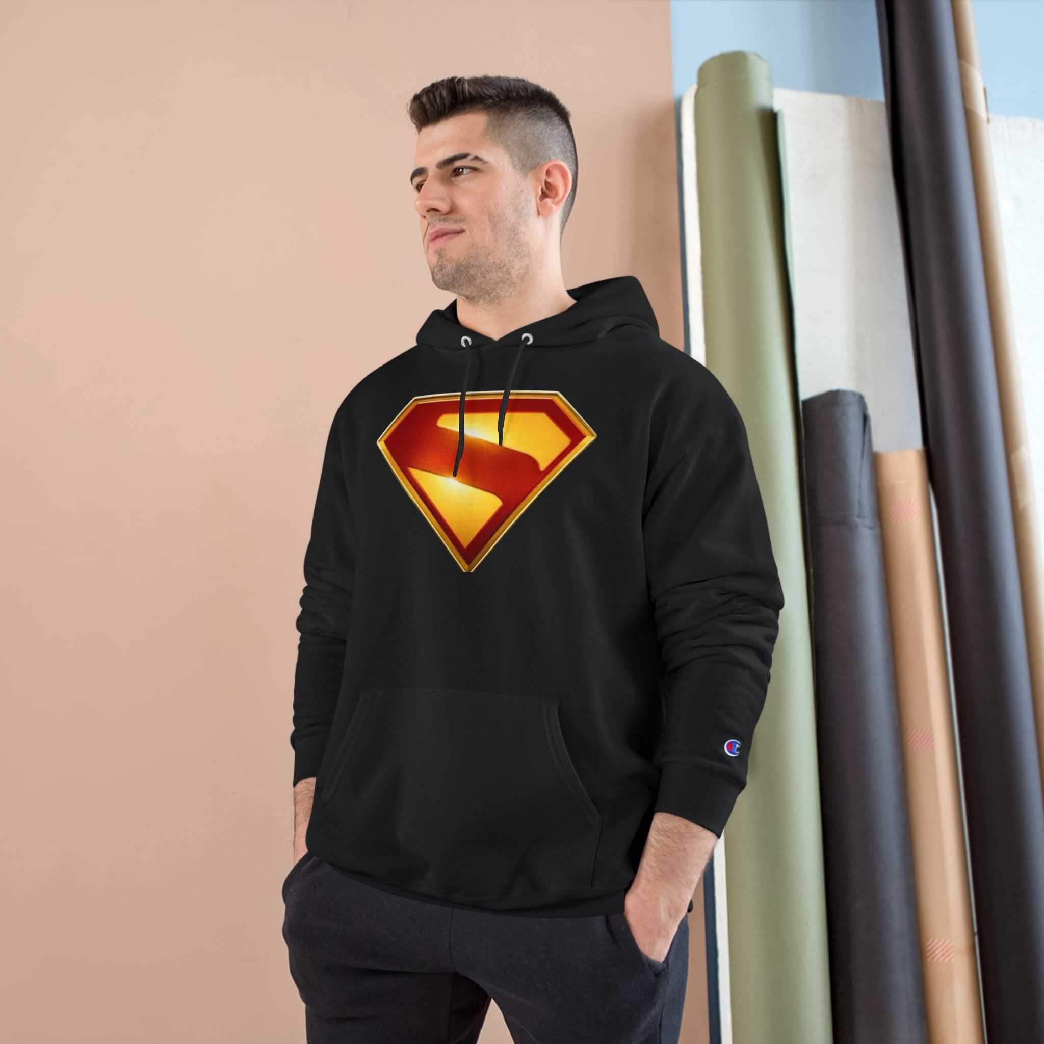 Brand New Champions Hoodies All Sizes Superman Family In The Back