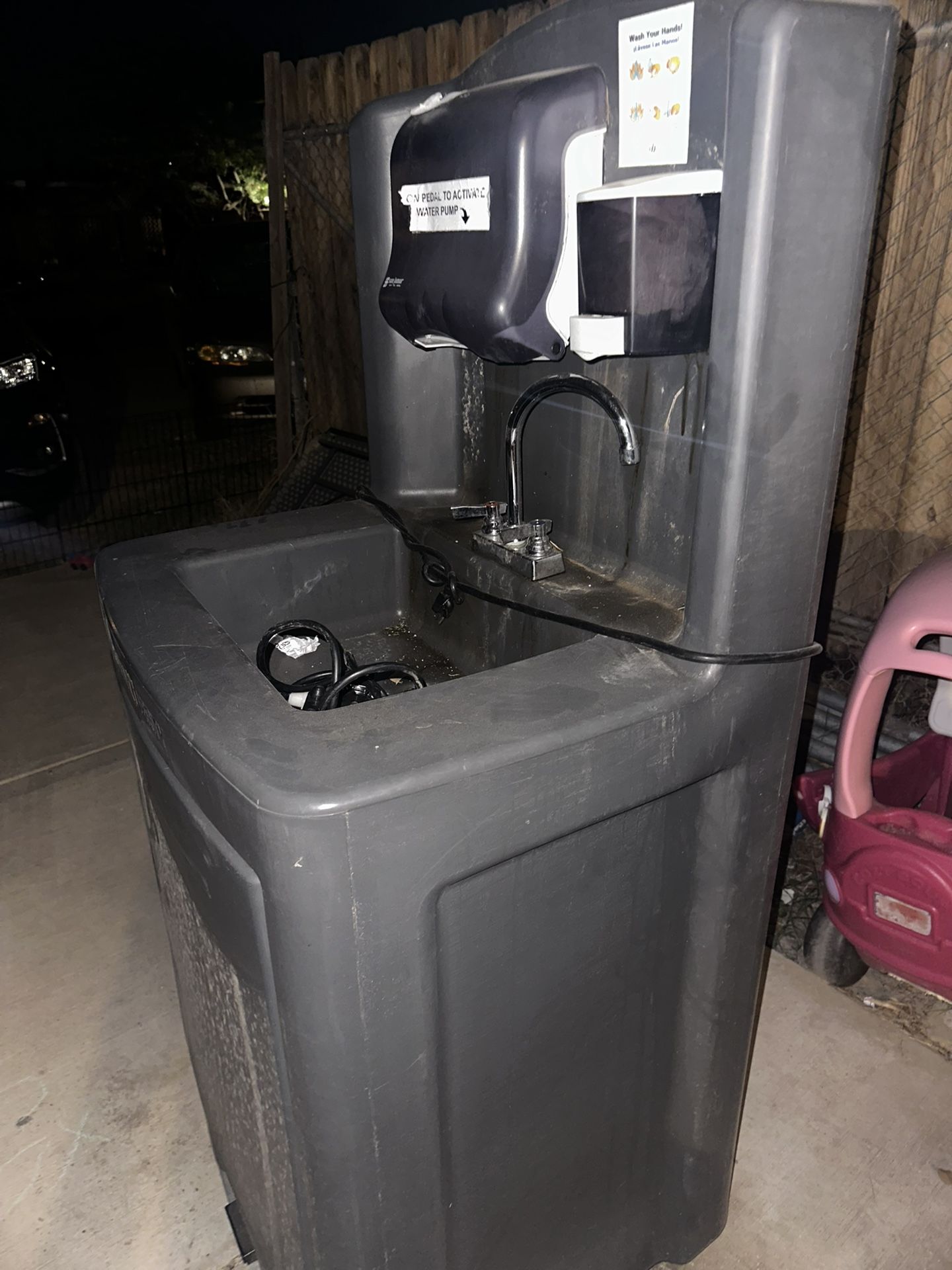 Lavamanos  Eléctrico Para Eventos