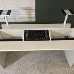 SSL UF8 With custom Studio Desk 