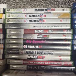 XBOX 360 GAMES 