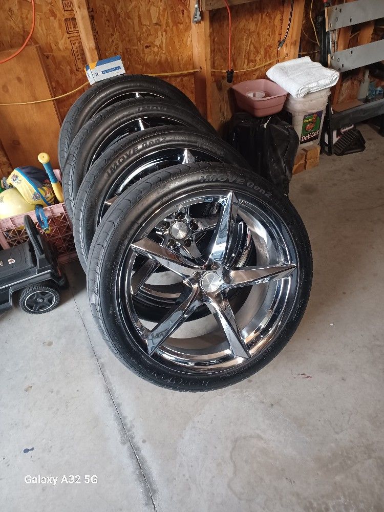 Tires And Wheels 22's 5x114.3