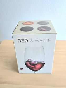 Nachtmann Red & White Wine Glasses Tocco Rosso Set of 4