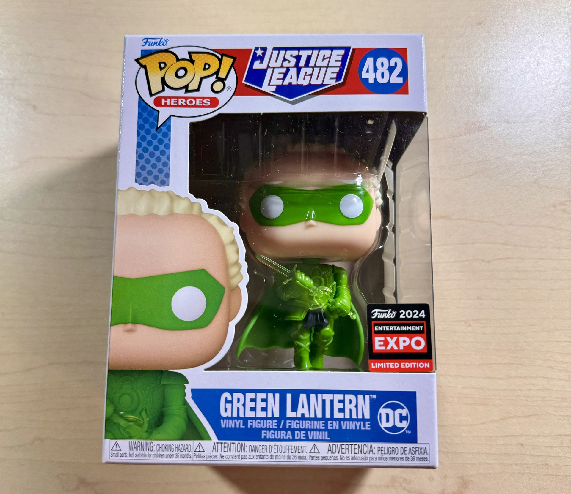 Funko POP! Heroes Justice League #482 Green Lantern - 2024 C2E2 Exclusive