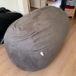 5 Foot Memory Foam Bean Bag Sofa Lounger , XL (cover Just Washed, Very Clean)