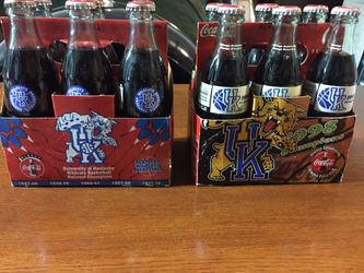 UK Basketball 🏀 collectible coke bottles