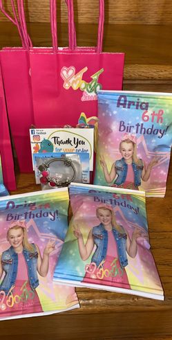 Jojo Siwa Goodie bags &Chip bags