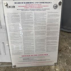 Set of 3 Acrylic Wall Frames (18” x 24”) – Stainless Mounting Hardware