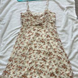 floral dress size M