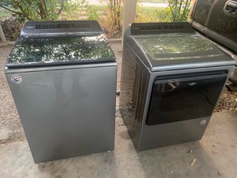 Whirlpool washer and dryer