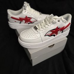 WGM White BAPEsta shoes